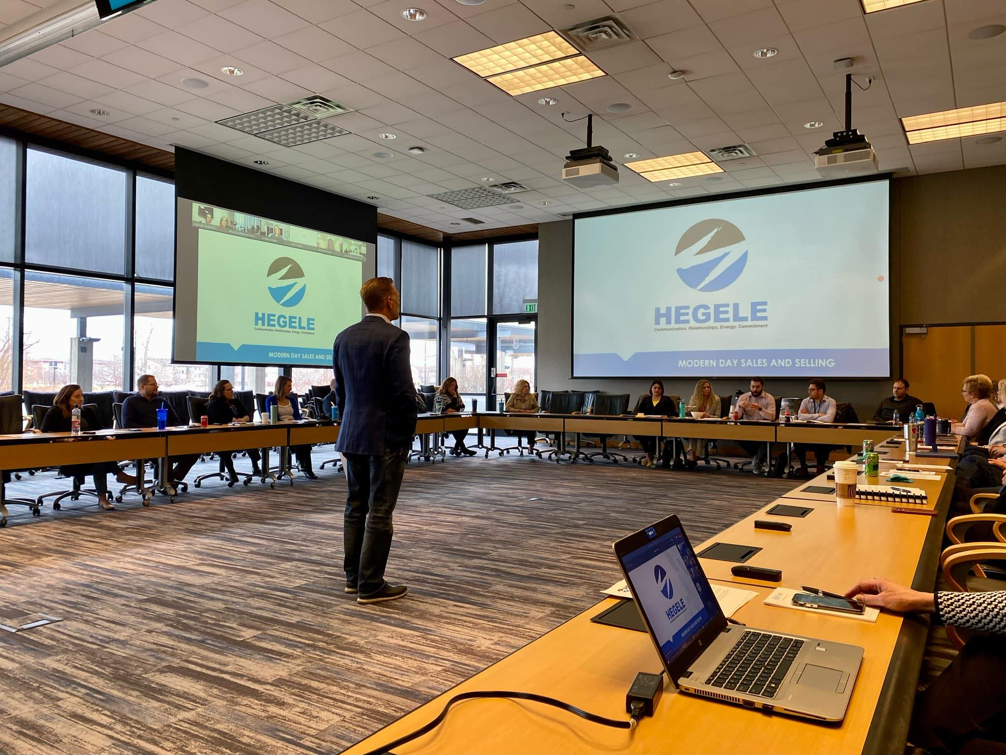 Steve Hegele leading a workshop